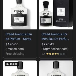 Creed Grooming Essentials Black and White